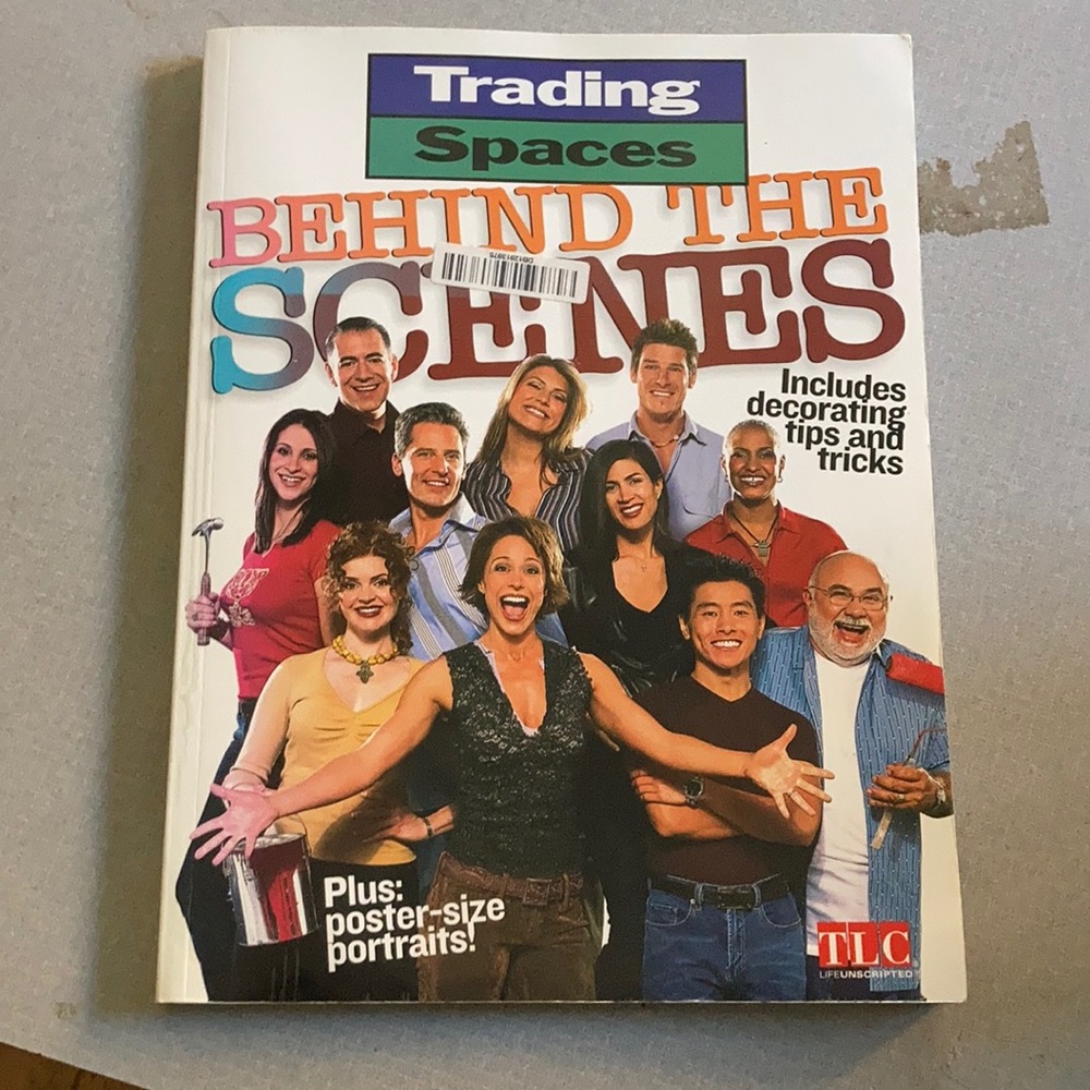 “Trading spaces behind the scenes” Book